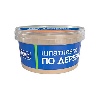 Шпатлевка ТЕКС по дереву Белая 0,75кг