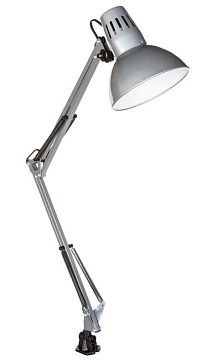 Настольная лампа Camelion KD-312 C03 серебро 60Вт, E27
