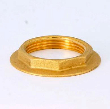Контргайка бронзовая (с шайбой) (МОНОЛИТ) 15