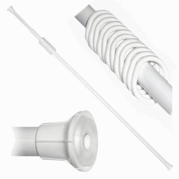 Карниз для ванной 2,1м БЕЛЫЙ (211006/001БЕЛ)