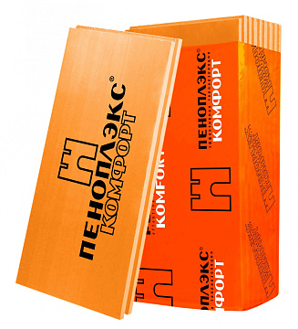 Плита Пеноплэкс (40*585*1185), лист-0,69м.кв, (уп=10шт, 6,24м.кв, 0,2496м.куб) (12)