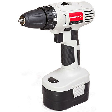 Дрель аккумуляторная Интерскол ДА-10/14,4 М2 NiCd 14.4 В 1,5 А/ч