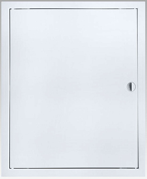 Лючок пластиковый Л4060Р, 418х618 с фланцем 396х596 с ручкой АБС