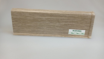 Плинтус напольный Деконика 70мм Дуб Мокко 208 2,2м (уп. - 20 шт.)