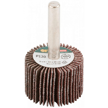 Диск лепестковый д/дрели 30*20*6 P120 FIT 39558