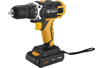 Дрель аккумуляторная DKCD-20 FU-Li 20В 1x1.5Ah Deko 063-4102