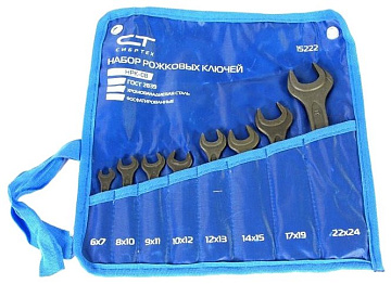 Набор ключей 6-24мм 8шт СИБРТЕХ 15222