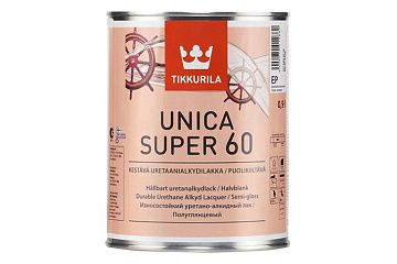 Лак Tikkrila Unica Super 60 0.9л не заказывать