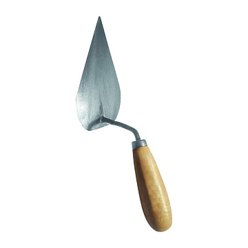 Кельма штукатурная сердцевидная дер. рукоятка 175мм (12/72) 35435 БИБЕР