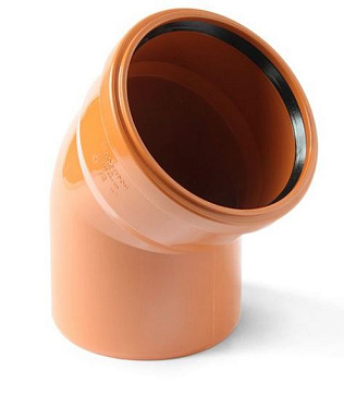 PP Отвод для наружной канализации PRO AQUA TERRA 160x45