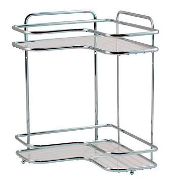 SWENSA Полка угловая 2-ярусная ПРЕМИУМ SWR-2223