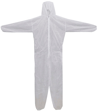 Комбинезон для малярных работ полипропилен белый р. XXL БИБЕР