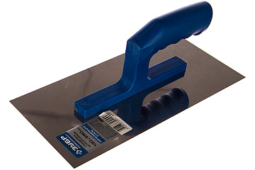 Гладилка ЗУБР нерж. с пластик. ручкой 130*280мм 0804