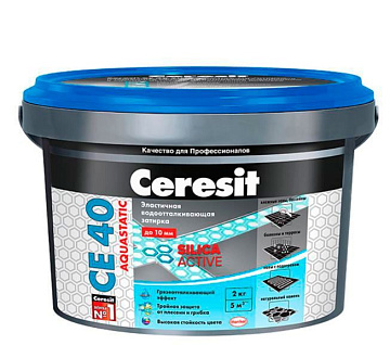Затирка CERESIT СЕ40 №01 Белая 2кг