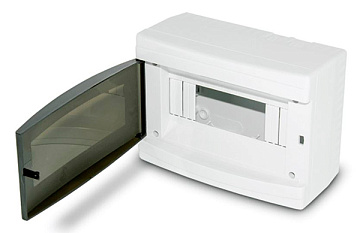 Бокс пластиковый на 9 мод. (нуружный) Borsan BR.806