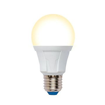 Лампа UNIEL LED-A60 10W/3000K/E27/FR/DIM PLP01WH Серия Яркая
