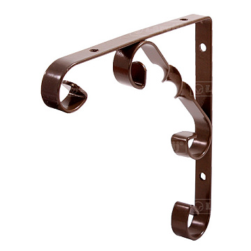 Кронштейн ОРНАМЕНТАЛ 100мм антик бронза L7404AB