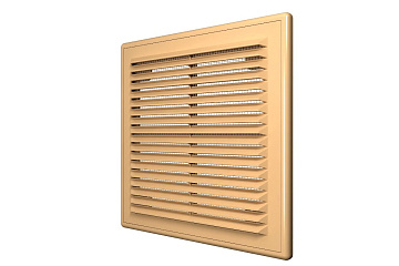 Решетка вентиляционная 2121Р бежевая, АБС 208х208 ERA