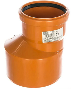 Переход экцентр. для наружной кан. D160/D110 "RTP"