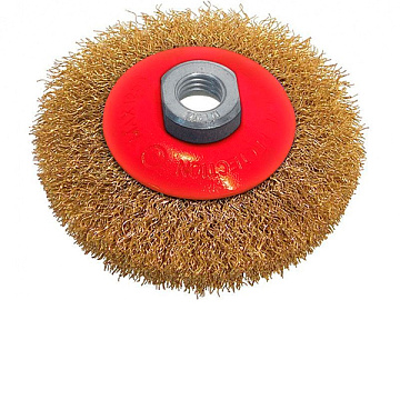 Корщетка-колесо с наклоном 115мм M14 USP 39051