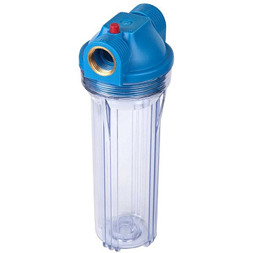 Прозрачный корпус фильтра д/хол. воды (с катриджем) ТС-10K (1/2")