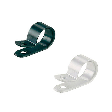 Серьга для кабеля D20 черная (уп500шт)