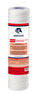 Картридж PP-SL-1005-Hot "Unicorn" из полипропиленовой нити (10"SL 5 микрон)