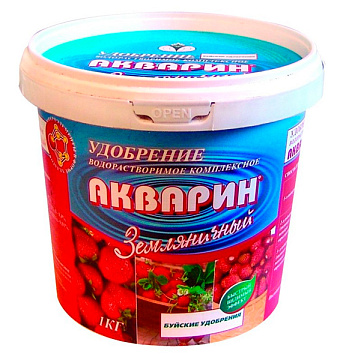 Удобрение Буй Акварин Земляничный 1кг ведро/12шт/