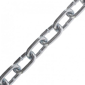 Цепь сварная короткозвенная 1,5 оцинкованная