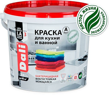 Краска DALI д/кухни и ванной 5 л (20906) (1шт/60шт)