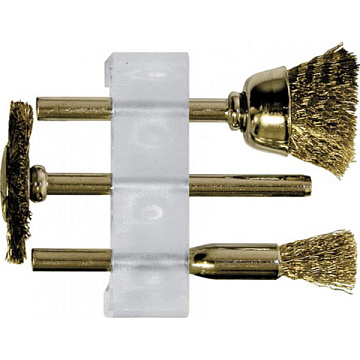 Набор корщеток FIT латунные 3шт 36904