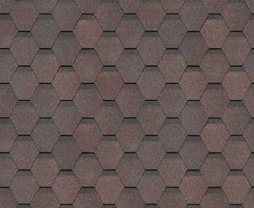 Гибкая черепица КРАСНАЯ Docke PIE EUROPA КАРАТ(3м2)