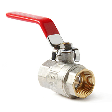 Кран шаровой полнопроходной 1" В-В ручка-рычаг