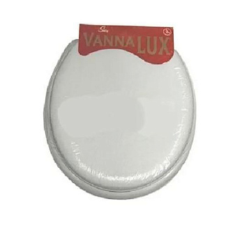 Сиденье для унитаза VANNA мягкое БЕЛЫЙ