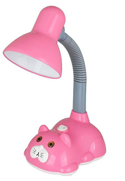 Настольная лампа Camelion KD-385 C14 Кот розовый  40Вт, E27
