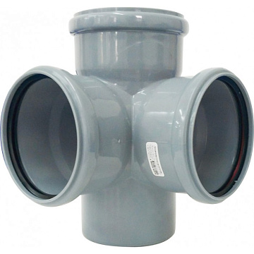 Крестовина канализ. двухплоскостная "RTP" (110х110-90°/110-90°) (12941)
