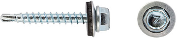 Саморез кровельный цинк 6,3х64 (уп100шт)