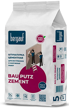 Штукатурка цементная Bau Putz Zement 5кг