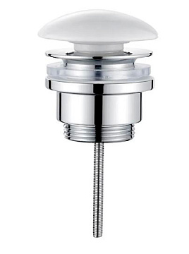 Донный клапан для раковины с переливом LEDEME L 67W