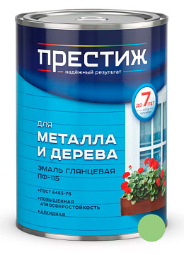 Эмаль ПФ-115 Фисташковая 0,9кг Престиж