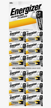 Элемент питания ENERGIZER Power батарейка 12 шт ALK AA упаковка <E302283300>