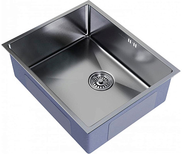 Мойка из нержавеющей стали MIXLINE PRO 50*43 толщ.3,0*0,8мм, глубина 200мм ()