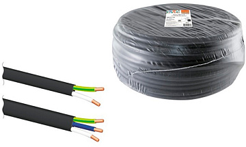 Кабель ВВГмб-П нг(А) 2х1,5 220/380 (100м)ТУ