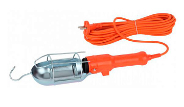 Светильник переноска ЭРА цоколь Е27, с проводом 5м  WL-5 m