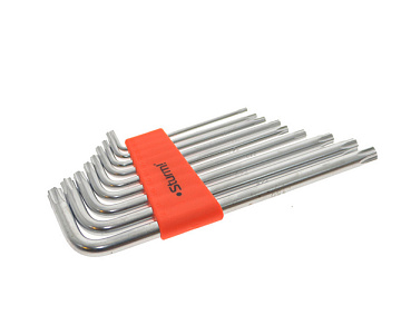 Ключи TORX  9шт T9-T50 длинные Sturm! 1045-04-9x9-TL