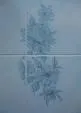 Листовая панель Акватон  Букет Голубой  1,22х2,44м (2,98м2)