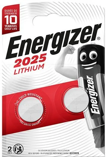 Элемент питания ENERGIZER mini Lithium CR2025 1шт*10 